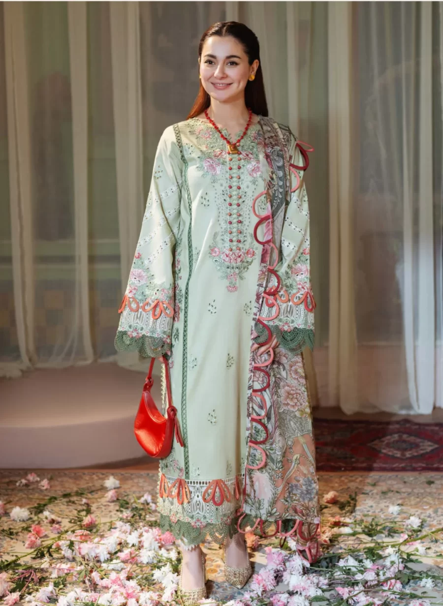 Jade Ombre X Hania Aamir Lawn 2025