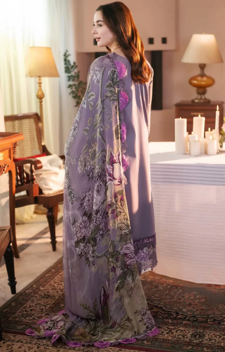 Jade Ombre X Hania Aamir Lawn 2025 - Image 3