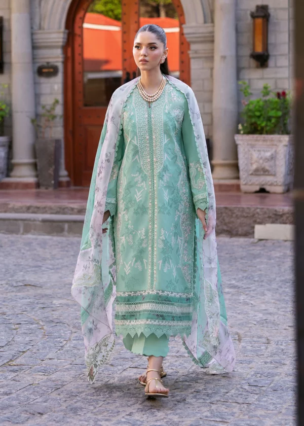 Saira Shakira Bloom Unstitched Lawn’25 || Chloe 3-B