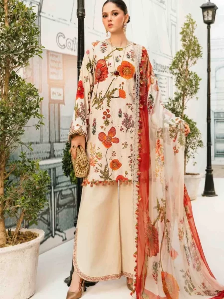 MARIA B M.Prints Eid Collection 2025 | MPT-2607-A