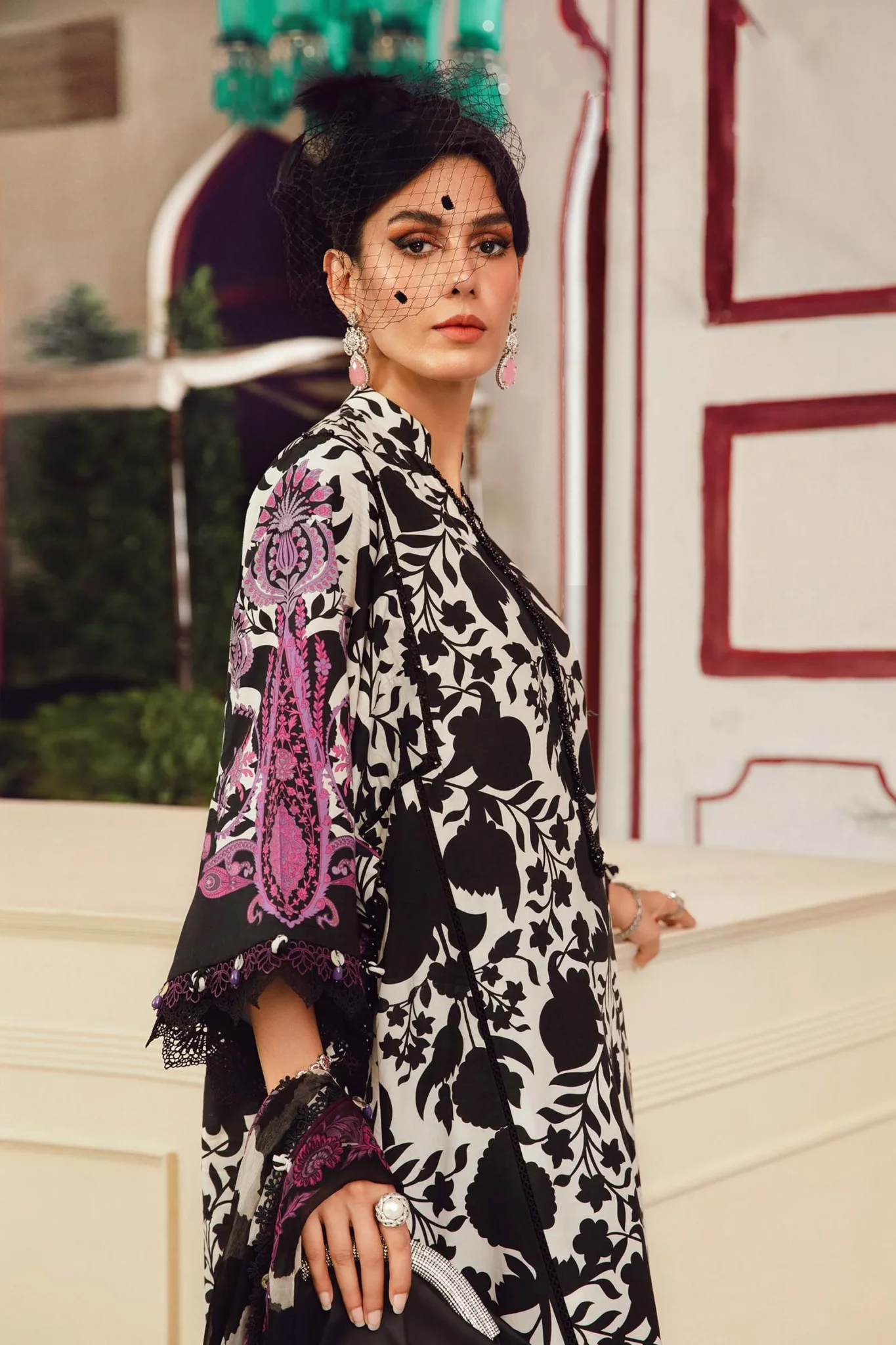 MARIA B Mprints Fall Winter Collection 2025 | MPT-2704-B - Image 4