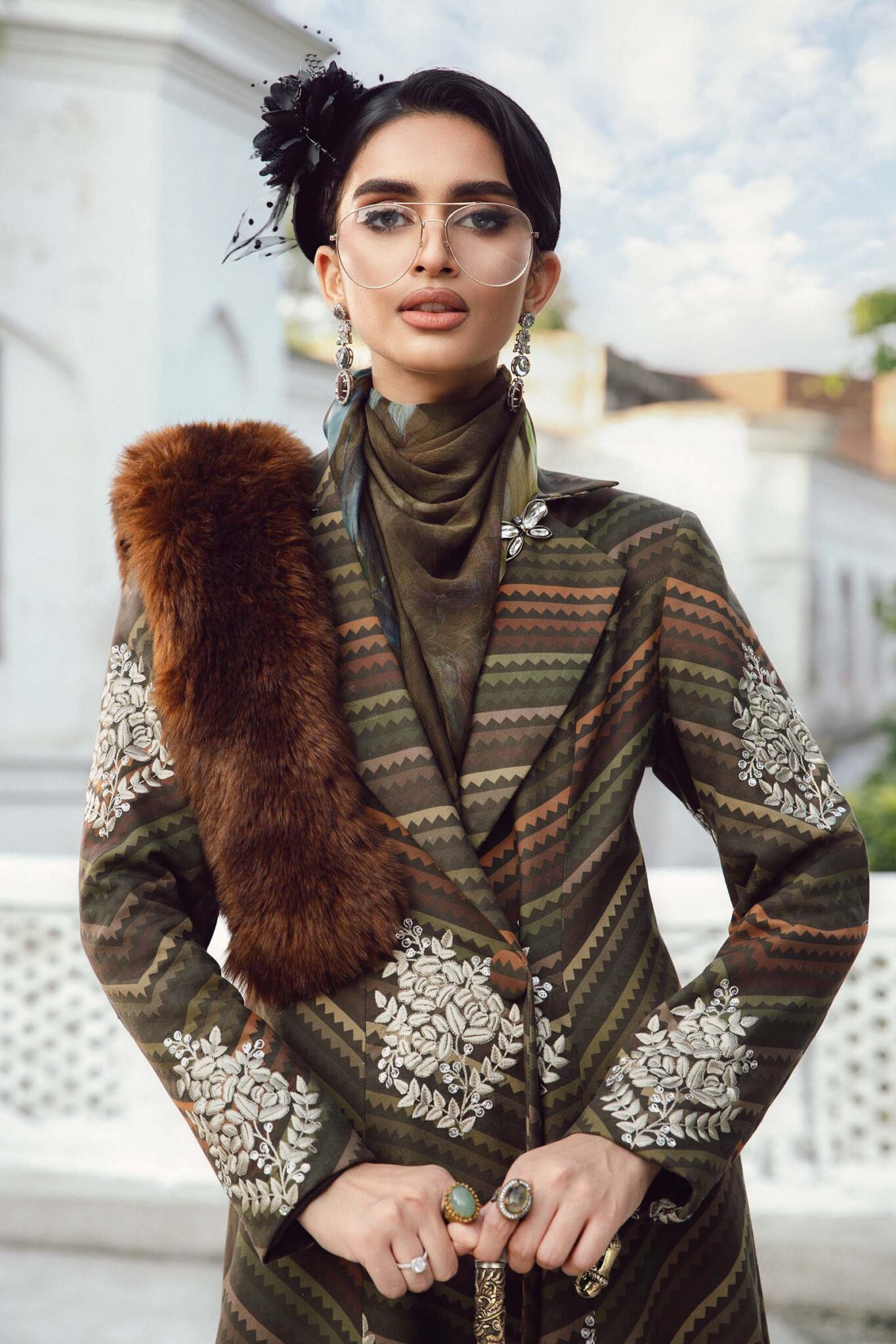 MARIA B Mprints Fall Winter Collection 2025 | MPT-2705-B - Image 2