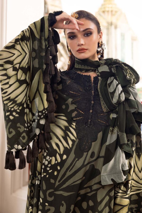 MARIA B Mprints 2025 | Winter Collection | MPT-2809-A - Image 4