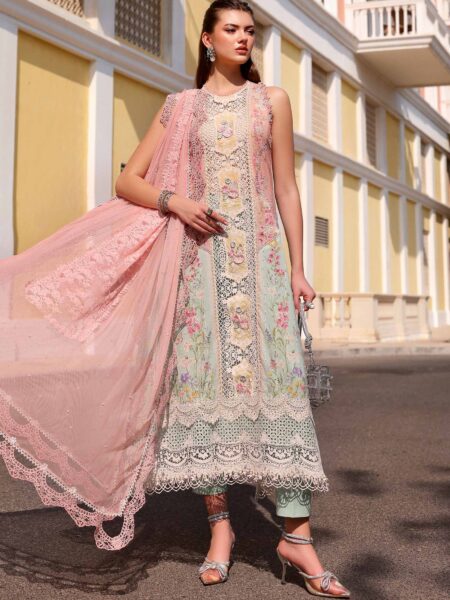 Maria B Eid Lawn 2026 || D-2606-A