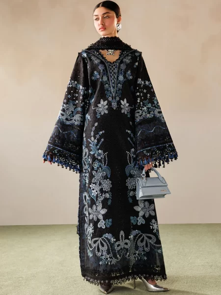 EMBROIDERED LAWN EL26-D08