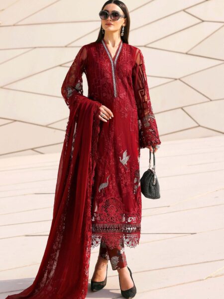Maria B Eid Lawn 2026 || D-2607-A