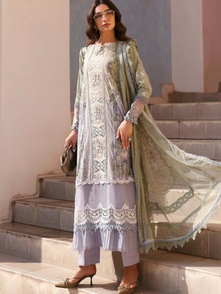Maria B Eid Lawn 2026 || D-2606-B