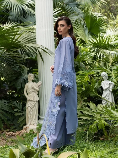 Elaf Luxury Lawn Vol 2 | 2026 || ELQ-2B LAVENDER LUXE