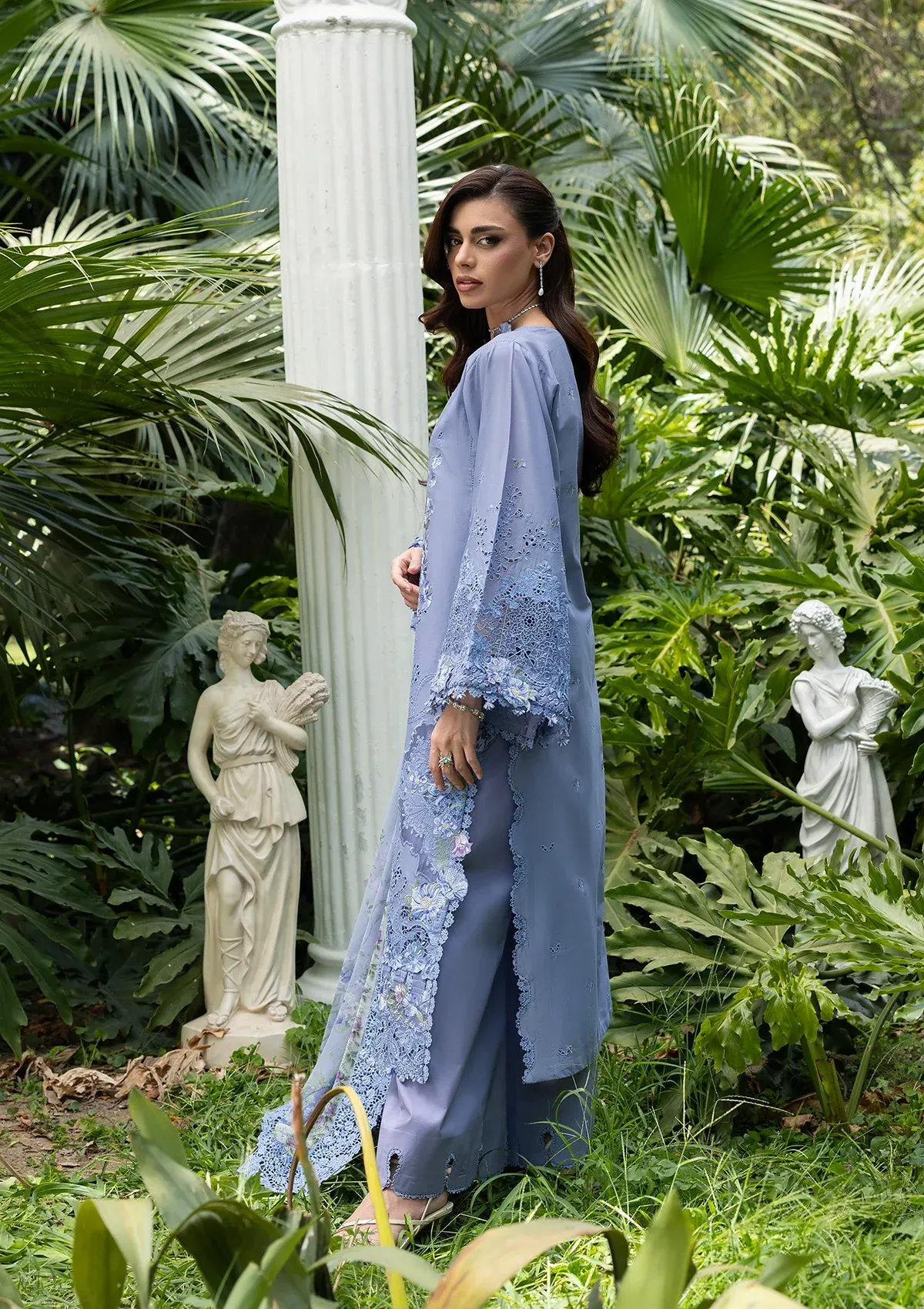 Elaf Luxury Lawn Vol 2 | 2026 || ELQ-2B LAVENDER LUXE