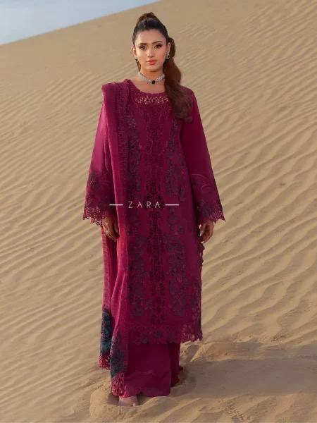Rang Rasiya Premium Summer Lawn || D-07 ZARA