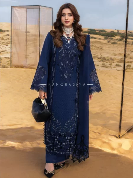 Rang Rasiya Premium Summer Lawn || D-15 NATALIA