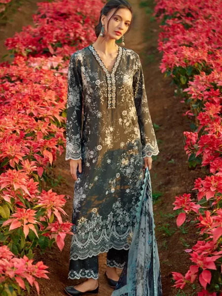 IMAGE SPRING PRINTKARI UN-STITCHED 3PC | D15