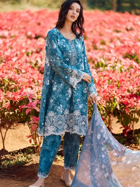 IMAGE SPRING PRINTKARI UN-STITCHED 3PC | D20
