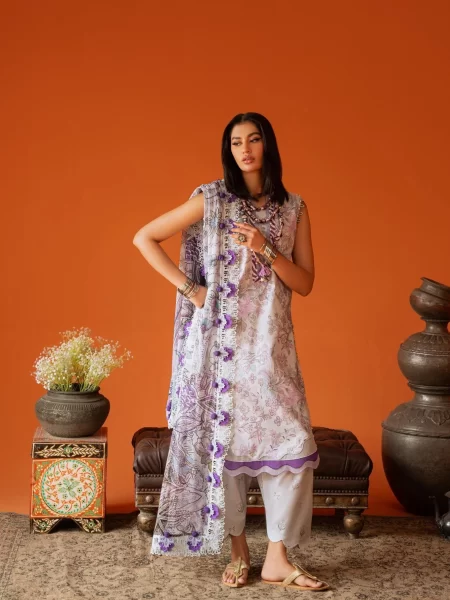 Jade Lumea Lawn Prints – D-109