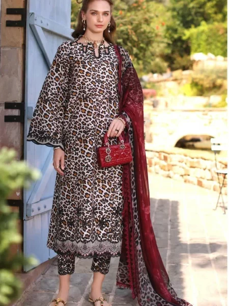 Noor by Saadia Asad - Noor Luxe Chikenkari Collection - Design 2B - Unstitched