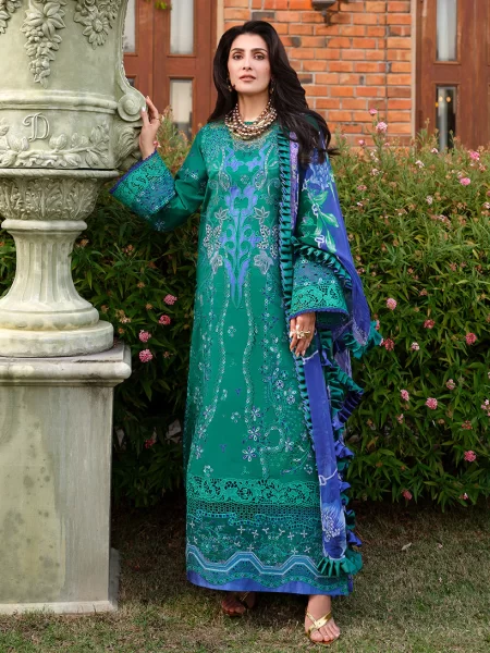 Mushq Amoi | Luxury Lawn || Blooming Romance