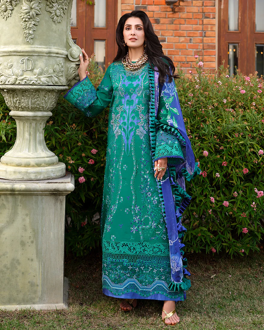 Mushq Amoi | Luxury Lawn || Blooming Romance